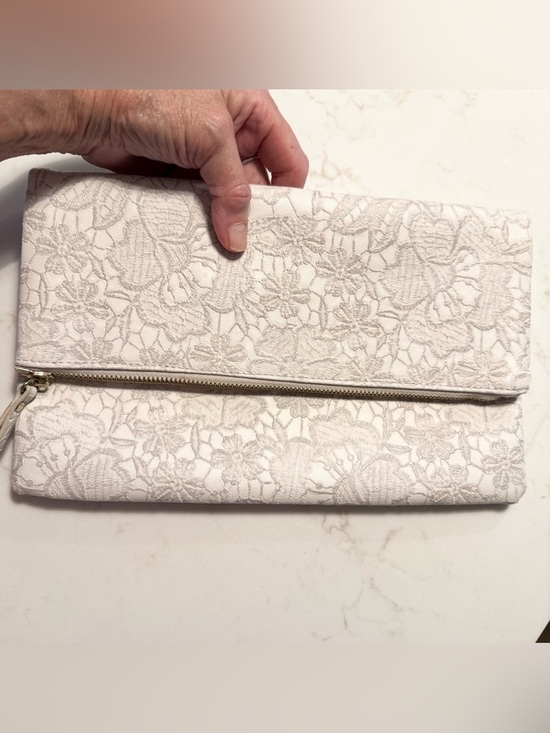 Urban Expressions Floral Embossed Clutch - Picture 9 of 9
